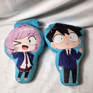 Komi Cant Communicate Plush Pillow Set Hitohito Tadano Najimi Osana Anime Cushio